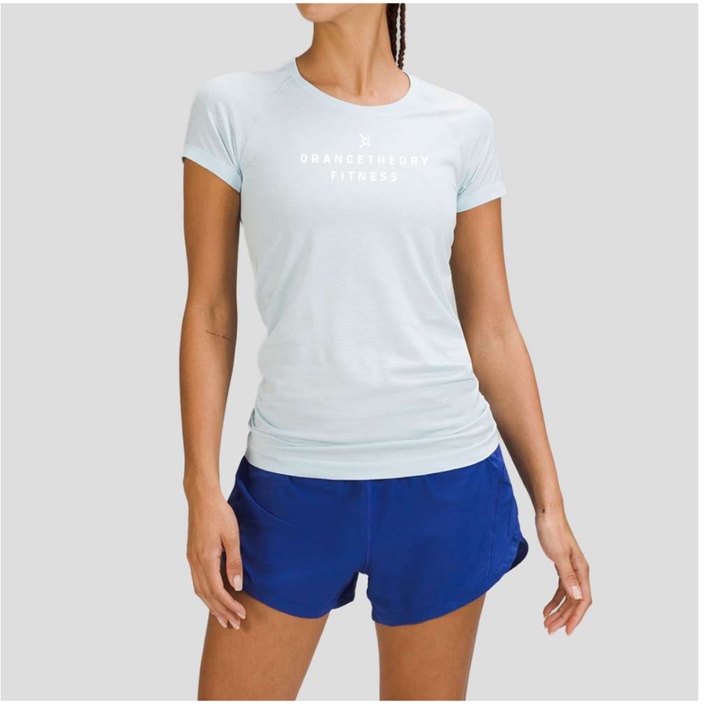 Luluemon/orange theory swiftly tech short sleeve